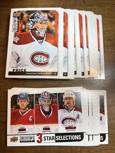 Carey Price 2 Karten 2008/09 UD UPPER DECK COLL CHOICE BASE #23 MONTREAL CANADIENS - Bild 1 von 1