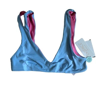 NWT L*Space Reversible One Wave Bikini Top M - Image 1 of 4
