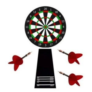 Dart Dartscheibe Bullseye Aluminium eckig Kühlschrankmagnet Souvenir - Bild 1 von 3