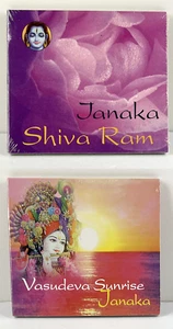 NEW SEALED Lot of 2 CDs by Janaka - Shiva Ram & Vasudeva Sunrise - Meditation - Bild 1 von 5