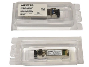 2x Arista GBIC SFP-10G-LRL 10Gbps SFP+ 1310nm 1km XVR-10010-20 Rev: B1 NEU - Bild 1 von 5