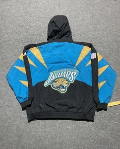 VINTAGE Jacksonville Jaguars APEX Puffer Jacket  XL NWOT NEW X-Large MINT Banned - Picture 1 of 13