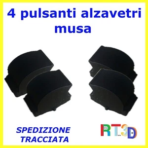 4 Pulsanti Rinforzati Lancia MUSA Pulsantiera alzavetri pulsante tasto finestrin - Imagen 1 de 1