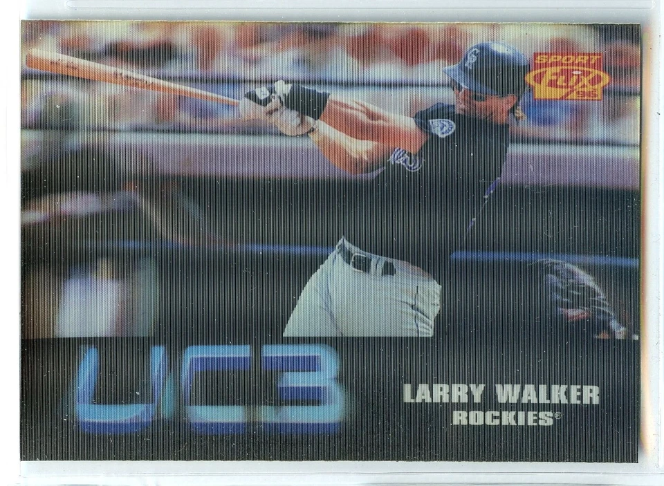 1996 Pinnacle SportFlix UC3 Baseball - #114 - Larry Walker - Colorado Rockies - Image 1 of 1