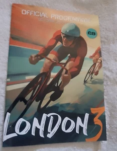 2024 London 3 Day Cycle Cycling Programme - New Dowsett Wiggins Viviani Tanfield - Bild 1 von 1