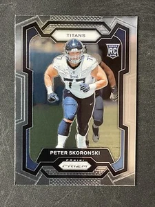 2023 Prizm #395 Peter Skoronski Tennessee Titans Rookie Card! - Picture 1 of 2