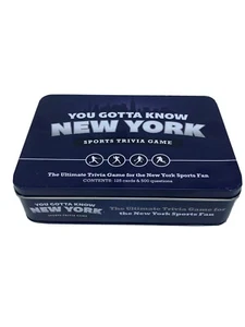 New! You Gotta Know New York 2018 AppSetGo Sports Trivia Game NIB Sealed - Picture 1 of 6