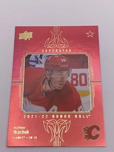2021-2022 Upper Deck Honor Roll #HR31 Matthew Tkachuk Florida Panthers Left Wing - Picture 1 of 6