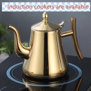 1.0 L Stainless Steel Cold Water Kettle Coffee Pot Teapot Drink ware Water Pot* - Picture 1 of 17