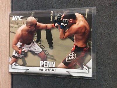 BJ Penn #8 2013 Topps UFC Knockout Gold #140/188 - Image 1 of 2