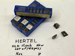 Lot (40) Turning Plates lnserts 1.21501l121KM105 HERTEL - Picture 1 of 8