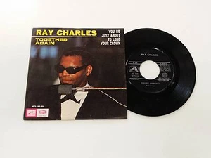 RAY CHARLES TOGETHER AGAIN - YOU'RE JUST ABOUT TO LOSE 7'' 45 GIRI 1966 - Picture 1 of 1
