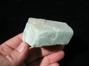 "AMAZONITA, natural, cristal RARO mineral 3 x 1 3/4 x 1 1/4" - Imagen 1 de 4
