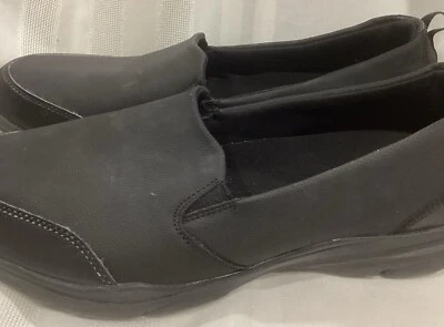 Женские нескользящие туфли Safe T Step SafeTstep Camina 2.0 черные размер 12 - Изображение 1 из 4