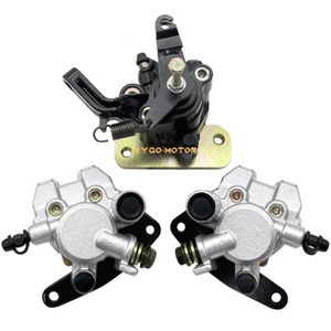 Front Rear Brake Calipers W/Pads for Honda TRX250X FourTrax 250 2x4 1987-1992 - Picture 1 of 11