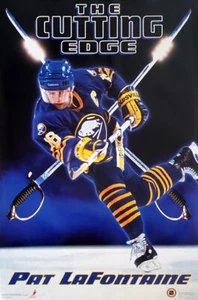 PAT LAFONTAINE Buffalo Sabres 1993 Costacos Vintage Original 23x35 POSTER - Picture 1 of 1