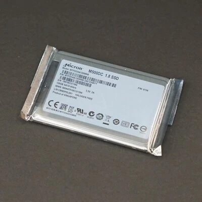 Micron MTFDDAA120MBB-2AE1ZABYY 1.8" SATA 6Gb/s 120GB SSD - Image 1 of 4