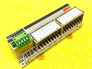 PERFECT OMRON DRT2-MD16TA-1 REMOTE TERMINAL SMART SLAVE BLOCK MODULE 24 VDC 1.5W - Picture 1 of 10
