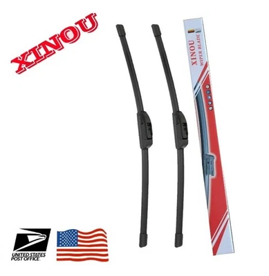 XINOU Front + Rear Wiper Blades For KIA Sorento 2003-2009 OEM Quality - Image 1 of 4