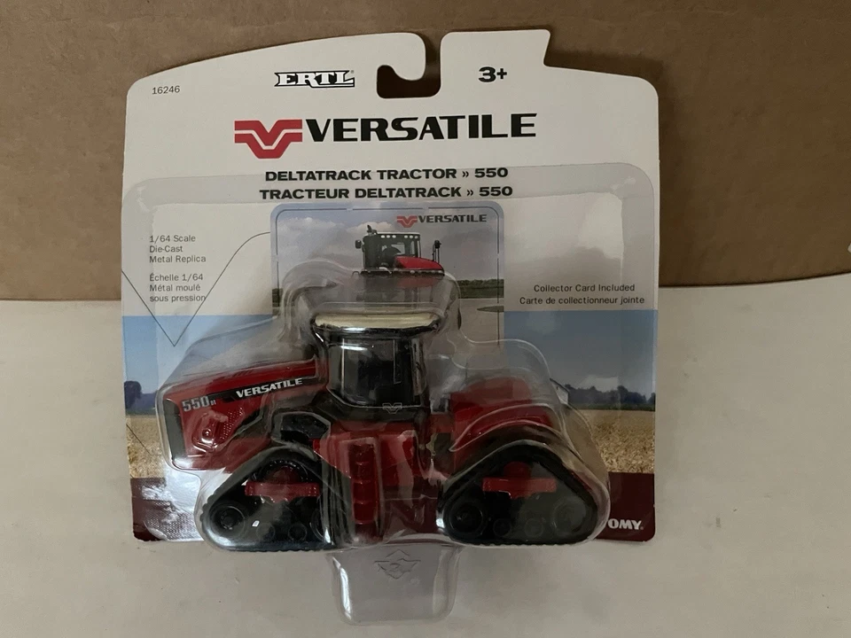1/64 Versatile 550 Deltatrack 4WD Tractor, ERTL 16246 - Image 1 of 1