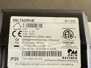 Okin DeltaDrive B11335 DC Motor DZ-SW-350-120-B1-24 - Picture 1 of 5