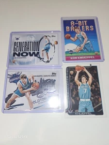 Kon Knueppel Rookie Card Lot Of 4 - 2025-26 Topps RC Inserts NM - Picture 1 of 6