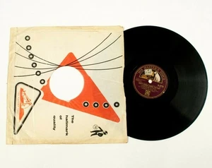 Vintage – Eddie's Blues / Georgia – HMV B.8778 – VG/G – 10" Shellac Record - Imagen 1 de 2