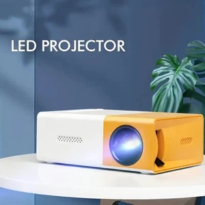 Portable Mini Projector 1080P LED Home Office Theater Cinema For Android iPhone - Picture 1 of 10
