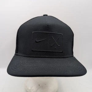 Nike Golf Snapback Truckermütze schwarz Einheitsgröße verstellbar bestickt Netzrücken - Bild 1 von 13