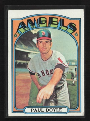 1972 Topps #629 Paul Doyle California Angels VG - Image 1 of 2