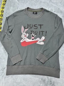 Nike Bugs Bunny Just Do It Sweatshirt Men’s L Graphic Print Y2K - Picture 1 of 11