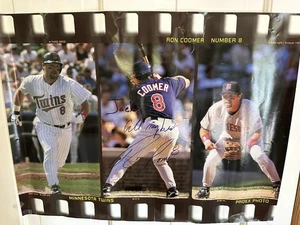 Signed to "Jack"  RON COOMER  Minnesota Twins  Poster 18" x 24"  SEE DESC 1997 - Picture 1 of 12