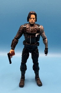 Marvel Legends MCU Winter Soldier 6" Action Figure Guerra Civile Esclusiva Walmart - Foto 1 di 3