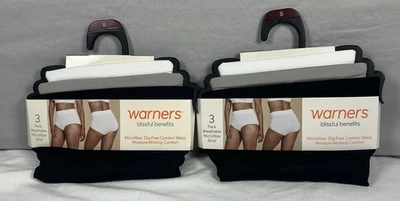Warner’s 3 Pack Microfiber Brief Size S (2 Packs) - Image 1 of 2