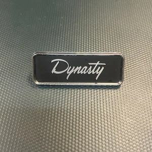 1988-93 Dodge Dynasty Dash Dashboard Emblem Badge Logo - Picture 1 of 8