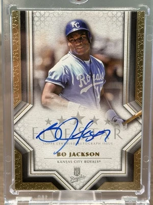 2023 Topps Five Star Bo Jackson auto FSA-BOJ Royals - Image 1 of 2