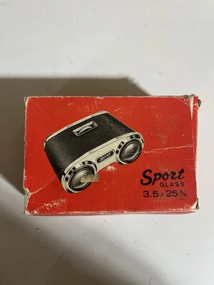 Vintage Sport Glass Binoculars 3.5x Made In Japan - Sport GLASS - Image 1 of 4