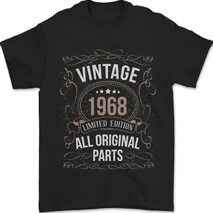 57th Birthday Limited Edition 1968 Mens T-Shirt 100% Cotton - Picture 1 of 2