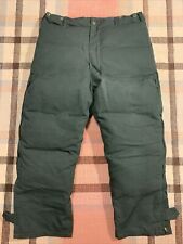 RARE! Vintage Alyeska Pipeline Size M Arctic Goose Down Insulated Snow Pants!!!