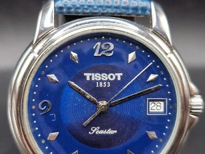 Orologio Tissot SEASTAR Quarzo A665/765K Swiss Made Uomo Bicolore Blu Zaffiro - Foto 1 di 24