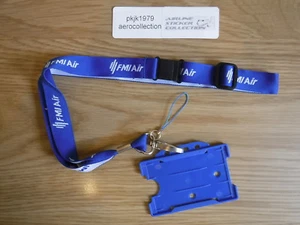 ~ FMI AIR ~ OFFICIAL FLIGHT CREW LANYARD ~ EXTREMELY RARE! ~ - Picture 1 of 4