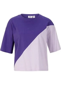 Camiseta oversize talla 40/42 lila jacinto lila delicada mujer blusa túnica nueva - Imagen 1 de 1