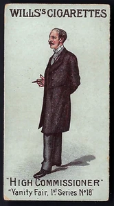WILLS - VANITY FAIR, 1ST - #18 HIGH COMMISSIONER - Picture 1 of 2