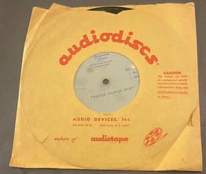 ACETATE The SURPLUS THREE / BLOCK ISLAND JAIL folk rock Revolvo-45-180 VG+ HEAR - Picture 1 of 2