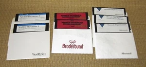 Flugsimulator IBM/PC | 5,25" Disks Where is Carmen Sandiego Speller/Thesaurus - Bild 1 von 4