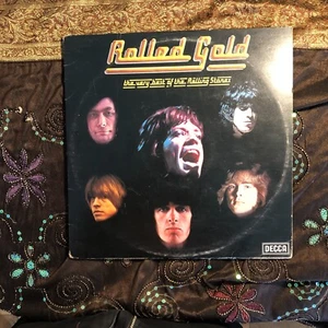 THE ROLLING STONES - Rolled Gold - BLACK LABEL DECCA - VINYL 2LP - Picture 1 of 14