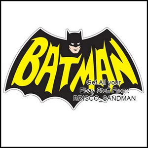 Fridge Fun Refrigerator Magnet BATMAN 1960s TV Logo A - Picture 1 of 9