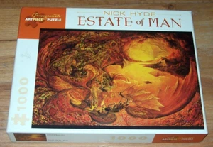 Pomegranate Jigsaw Puzzle By Nick Hyde ESTATE OF MAN Gothic 1000 pcs ~ COMPLETE - Picture 1 of 2