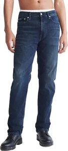 Calvin Klein Men's Straight Fit Stretch Jeans Blue. 36 X 30 - Picture 1 of 5