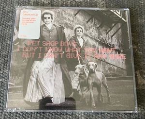 Pet Shop Boys: I don't know what you want But I Cant… Enhanced Import CD 4 Track - Bild 1 von 5